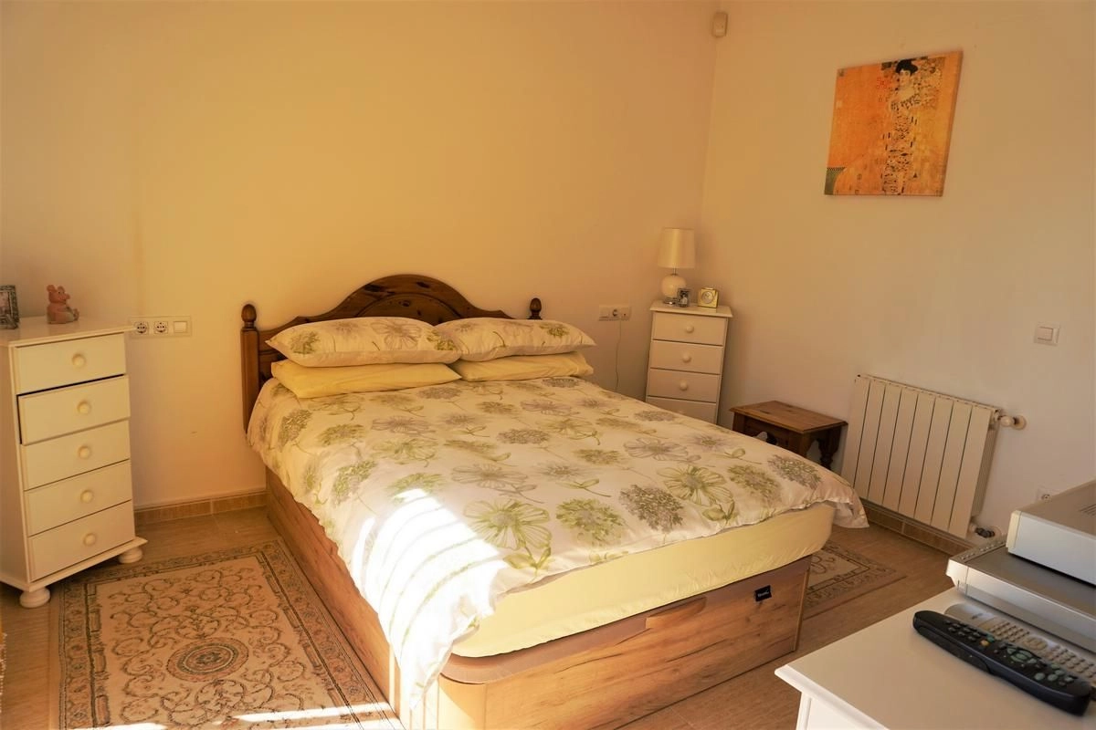 Dormitorio de la Bonita Villa
