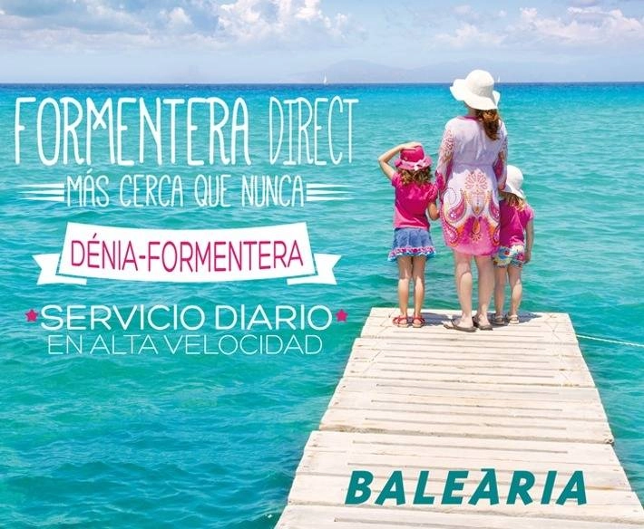 Sorteo de un viaje para 2 personas Denia-Formentera