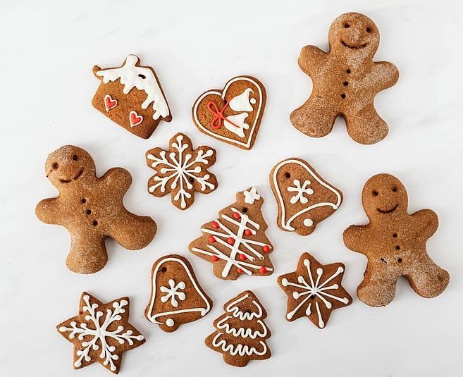 Receta de galletas de Jengibre perfectas para navidad