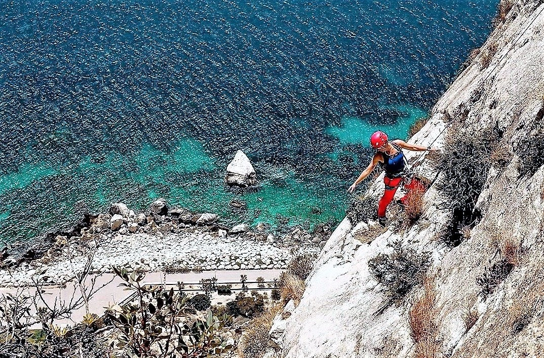 Escalada en el Peón de Ifach