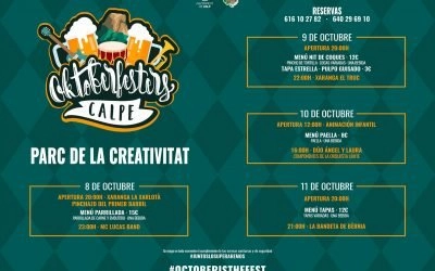 Programación del OktoberFesters – Calpe 2021