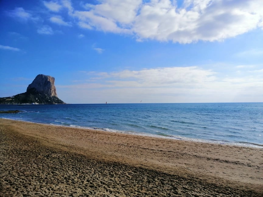 Ventajas de vivir en invierno en Calpe 4 Playa de Calpe - Ventajas de vivir en invierno en Calpe