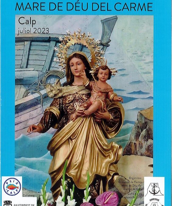 Programación de las fiestas Virgen del Carmen de Calpe 2023