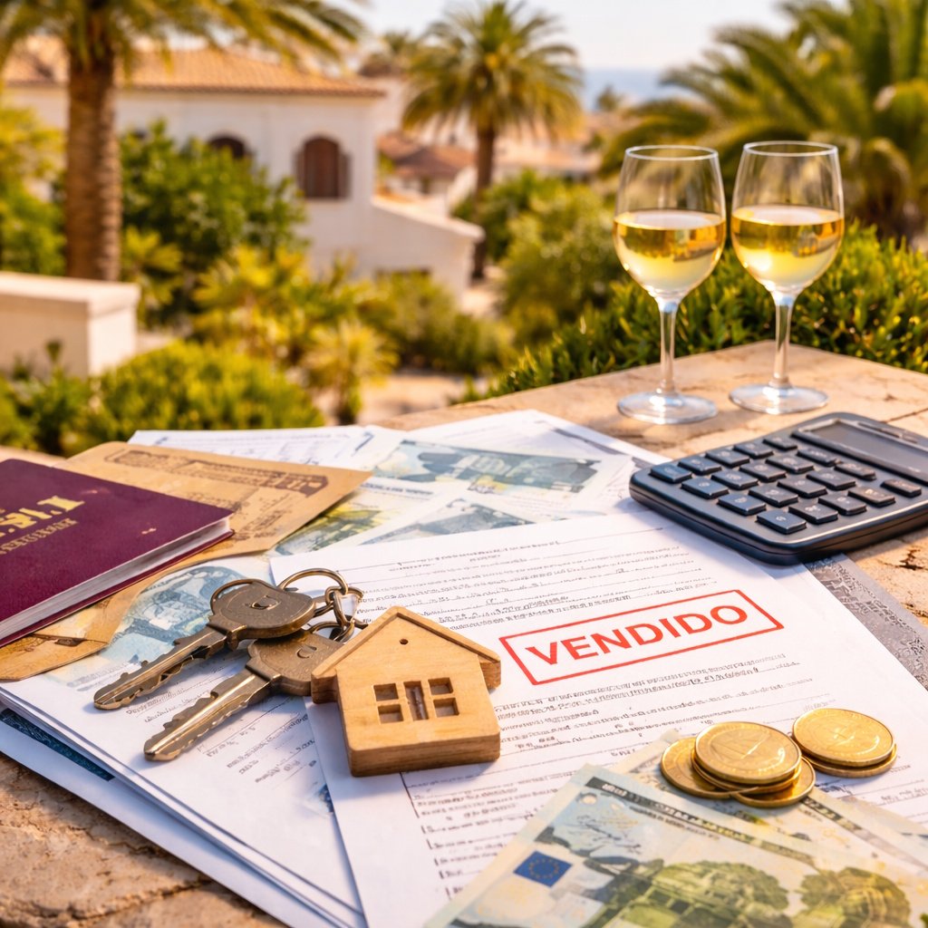 Impuestos por vender una vivienda en Calpe siendo extranjero